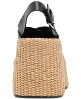 Dolce Vita Women's Skylar Platform Crossband Espadrille Wedge Sandals