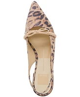 Dolce Vita Women's Payge Bow Pointed-Toe Slingback Flats