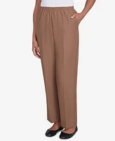 Alfred Dunner Women's Classic Textured Proportioned Short Pant