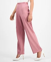 Alex Evenings Petite Straight-Leg Pants