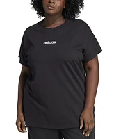 adidas Plus Cotton The Essentials Crewneck T-Shirt