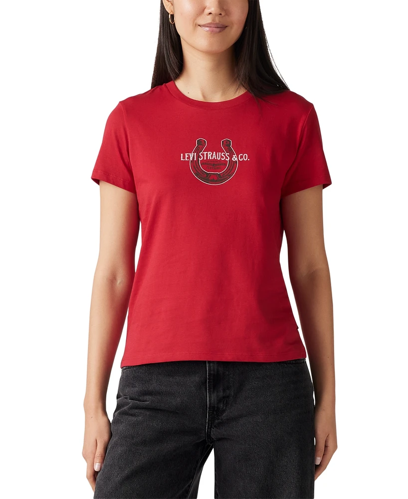 Levi's Premium Women's The Perfect Crewneck Cotton T-Shirt