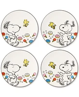 Lenox Chef Snoopy Accent Plates, Set of 4