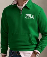 Polo Ralph Lauren Men's Logo Fleece Collared Sweatshirt