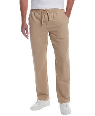 Weatherproof Vintage Men's Regular-Fit Linen Blend Drawstring Pants