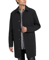 Guess Men's Lightweight Water Resistant Ripstop Trench Coat