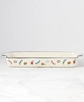 Lenox Chef Snoopy Rectangular Porcelain Baker