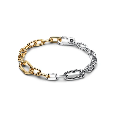 Pandora Two Tone Link Chain Bracelet