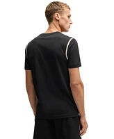Boss by Hugo Men's Active Waffle-Structure T-Shirt
