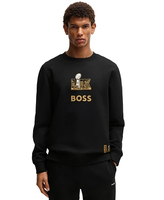 Hugo Boss x Nfl Men's Gold-Tone Artwork Sweatshirt