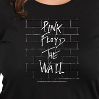 Hybrid Apparel Trendy Plus Cotton Pink Floyd The Wall Graphic Tee