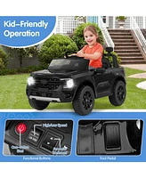 12V Electric Kids Ride on Car Licensed Ford Ranger with Remote Control and Music