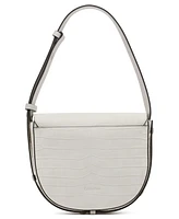 Calvin Klein Crisell Soft Croco Saddle Crossbody