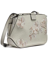 Calvin Klein Audrey Floral Logo Emboss Crossbody