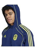 Adidas Men's Blue Nashville Sc 2025 Travel Pullover Hoodie