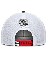 Fanatics Men's Red/White New Jersey Devils Authentic Pro Rink Trucker Hat