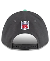 New Era Men's Gray Philadelphia Eagles Super Bowl Lix 9FORTY Adjustable Hat