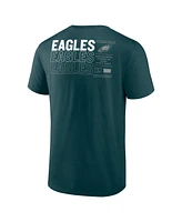 Fanatics Men's Midnight Green Philadelphia Eagles Repeat Stats T-Shirt