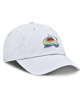 Fanatics Men's White Colorado Avalanche Pride Adjustable Hat