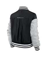 Fanatics Women's Black Las Vegas Raiders Elements Wave Full-Snap Jacket