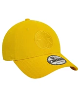 New Era Men's Yellow As Roma Corduroy Tonal 9FORTY Adjustable Hat