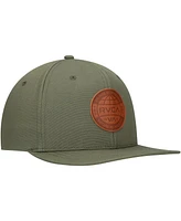 Rvca Men's Olive Sealed Snapback Hat