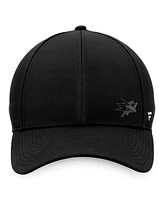 Fanatics Women's Black San Jose Sharks Authentic Pro Road Structured Adjustable Hat