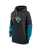 Nike Women's Black Jacksonville Jaguars 2024 Sideline Essential Fleece Pullover Hoodie