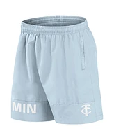 Fanatics Men's Light Blue Minnesota Twins Elements Swim Shorts