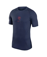 Nike Men's Navy Minnesota Twins Authentic Collection Base Layer T-Shirt