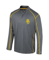 Colosseum Men's Black Baylor Bears Cameron Quarter-Zip Windshirt