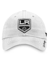 Fanatics Men's Gray Los Angeles Kings Core Fundamental Adjustable Hat