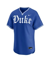 Nike Men's Royal Duke Blue Devils Road College Limited Baseball Jersey