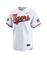 Nike Men's White Clemson Tigers College Limited Baseball Jersey