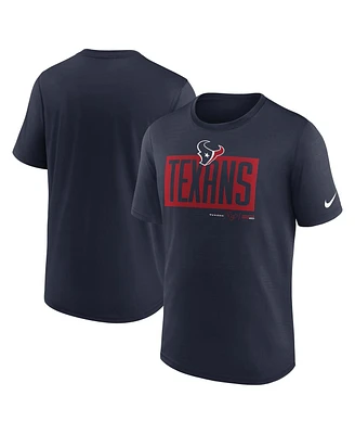 Nike Men's Navy Houston Texans Exceed Performance T-Shirt