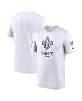 Nike Men's White New Orleans Saints 2024 Salute To Service Legend Performance T-Shirt
