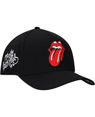 Lids Men's Black Rolling Stones It's Only Rock N' Roll A-Frame Adjustable Hat