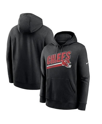 Nike Men's Black Kansas City Chiefs Club Fleece Pullover Hoodie