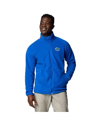 Columbia Men's Royal Florida Gators Flanker Iv Fleece Raglan Full-Zip Jacket