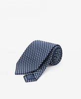 Mango Men's Silk Geometric Tie