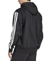 adidas Men's Essential Three Stripes Fleece Hoodie