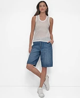 Dkny Women's Drop Stitch Tank Top