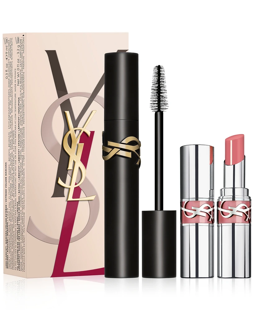 Yves Saint Laurent 2-Pc. Lash Clash Mascara & Loveshine Lip Oil Stick Gift Set, Exclusively at Macy's