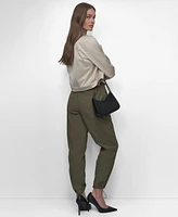 Dkny Women's Tie-Front Cargo Pants