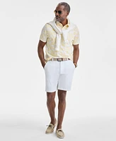 Club Room Men's Hibiscus Pima Polo Shirt, Exclusively at Macy's