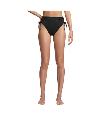 Lands' End Women's High Waisted Adjustable Bikini Bottoms