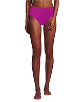 Lands' End Women's Mid Rise Bikini Bottoms
