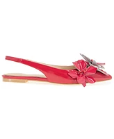 Kenneth Cole New York Women's Tayla Pointed Toe Slingback Flats