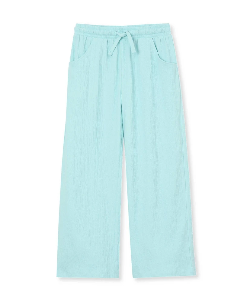 Lands' End Girls Pull On Knit Gauze Pants