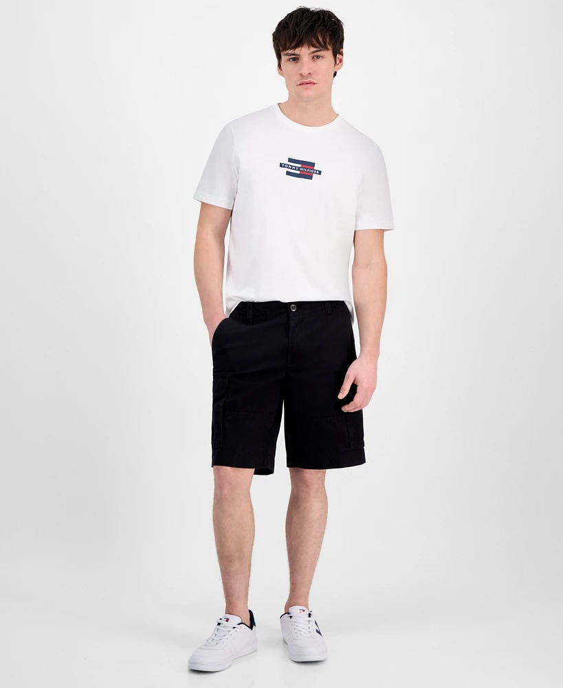 Tommy Hilfiger Men's Essential 10" Solid Cargo Shorts